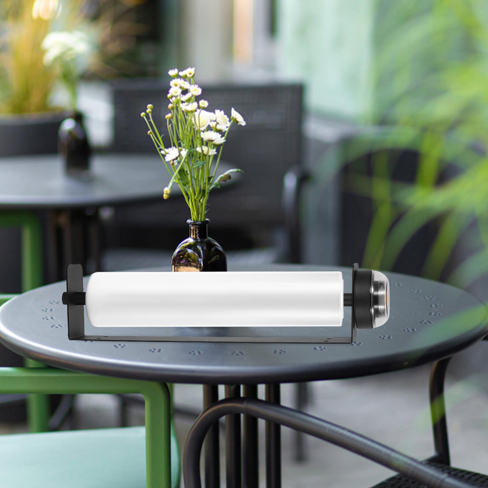 Dispensador de Bolsas de Plástico para Supermercado Soporte Metálico de Pared Organizador Colgante para Bolsas de Rollo Sistema Dispensador Uso Comercial y Cocina