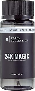 Hotel Collection Diffuser Oil-24K Magic Pro-Pod-Aromatherapy Essential Fragrance Oil-Italian Bergamot, Lemongrass & Sweet Laurel Leaf-50ML 1.7 Fl oz
