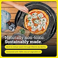 Vista 6 de Lodge - Sartén de pizza de hierro fundido de 15 pulgadas