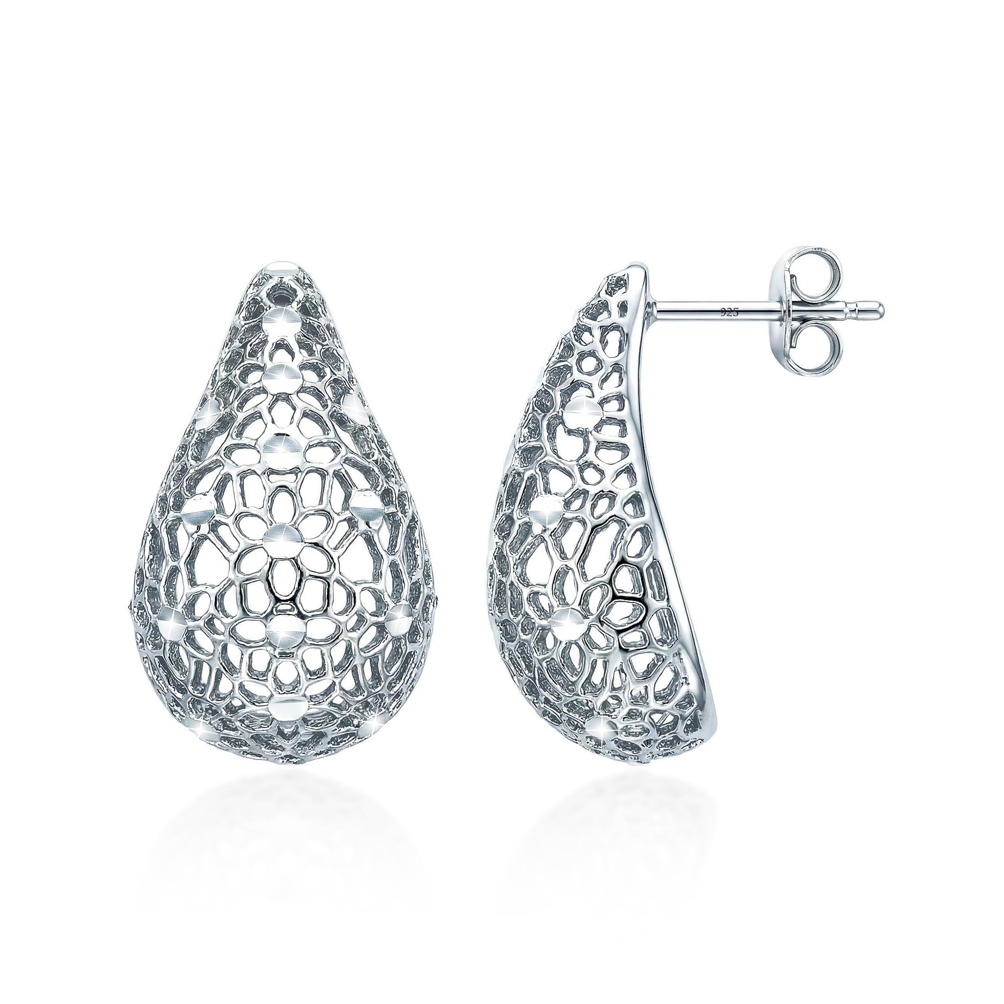 truesilver acpl 925 Sterling Silver Stud Earrings for Women | BIS Hallmarked Elegant Designer Collection | Minimalist & Classic Fashion Jewelry | Daily Wear | Gift for Women-picture-51