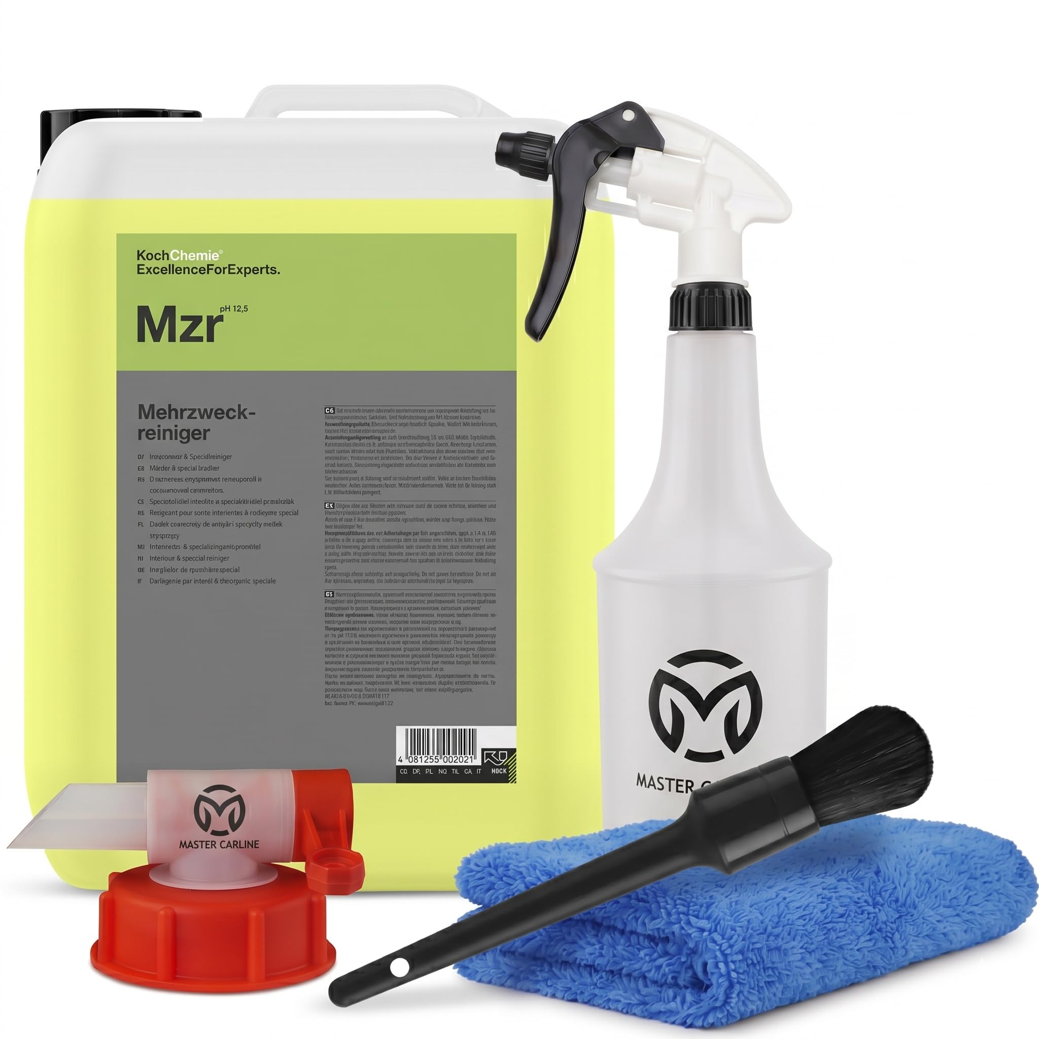 Innenreiniger Set (Mehrzweckreiniger MZR von Koch Chemie, 10 Liter)