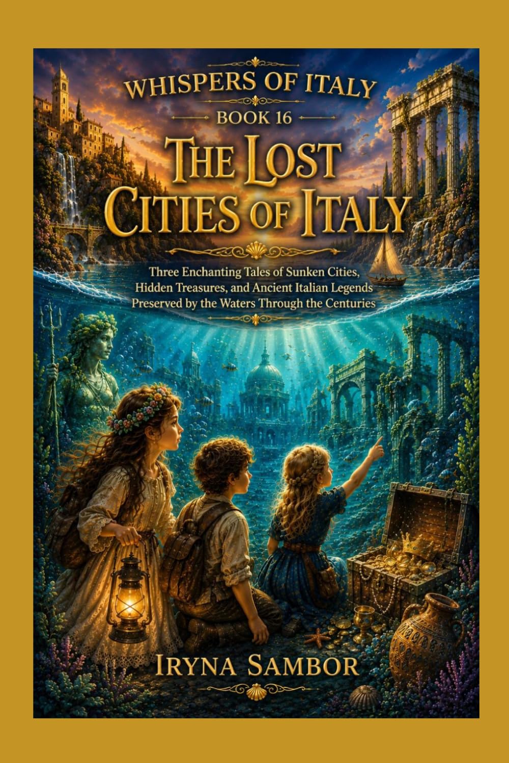 Whispers of Italy. Book 16 The Lost Cities of Italy: Three Enchanting Tales of Sunken Cities, Hidden Treasures, and Ancient Italian Legends Preserved by the Waters Through the Centuries