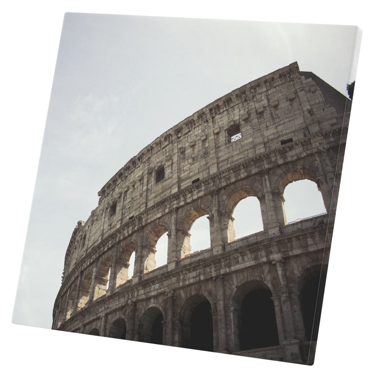 Affiche Rome Colisée en toile carrée pour sublimer un bureau ou une chambre