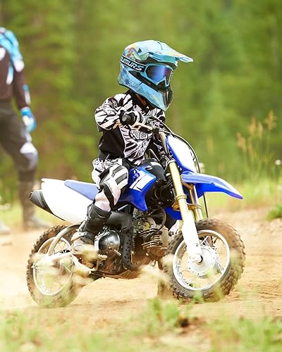 Miniatura 7 de Casco DOT juvenil para bicicleta de tierra para niños y niñas con gafas y guantes para niños de 8 a 18 años, casco para cuatrimotos y motocross