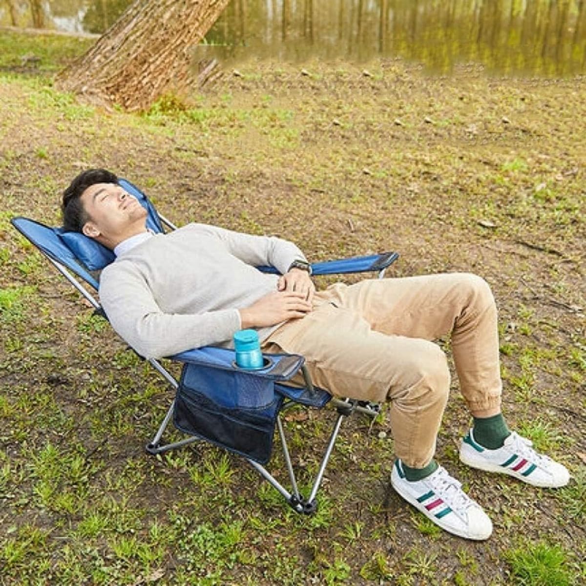 多機能 ピクニック 折りたたみ 椅子テーブルバーベキュー 釣り 7点