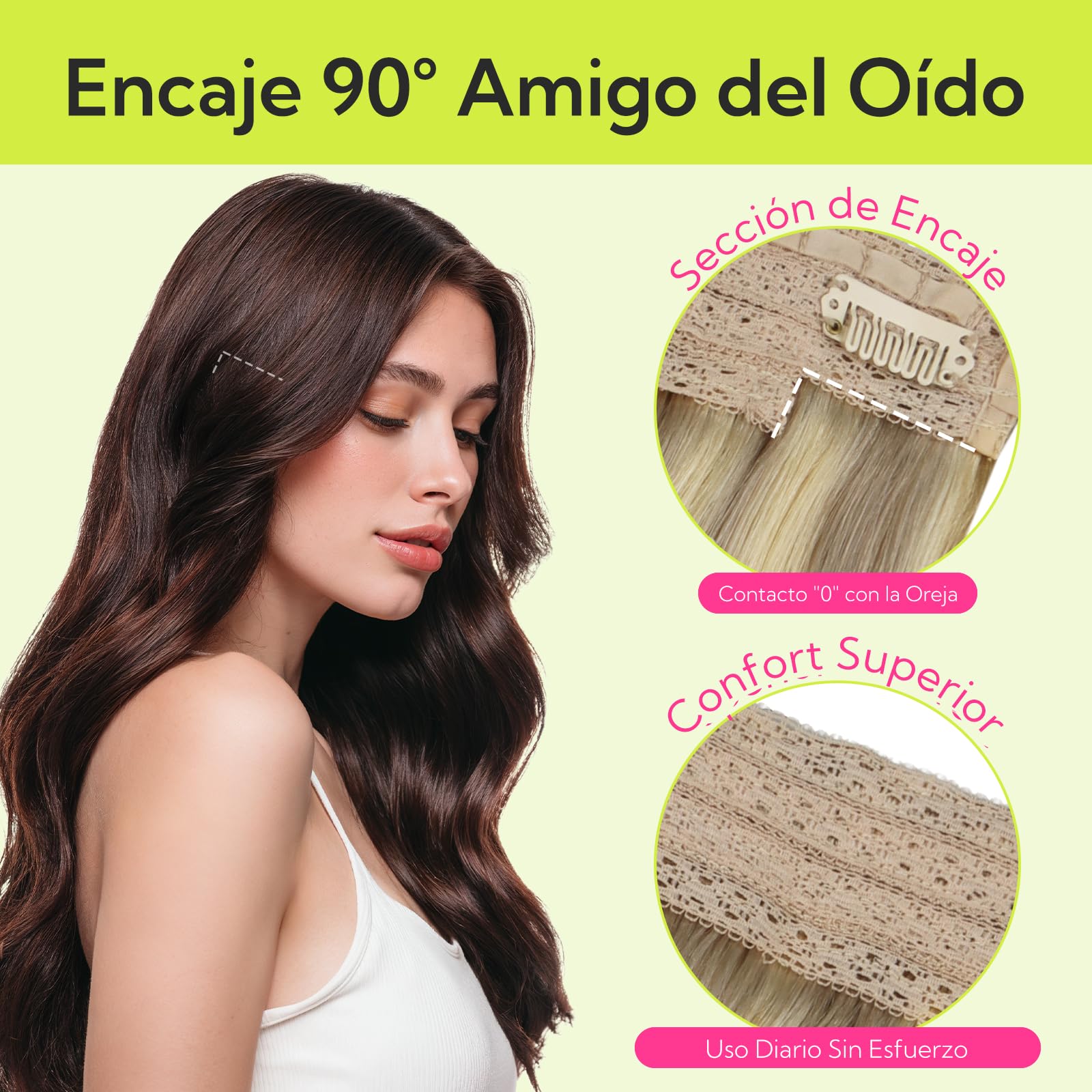 hotbanana Extensiones de pelo de halo, extensiones de pelo recto de alambre oculto, rubio ceniza a rubio dorado y extensión de cabello secreto rubio platino, 30 cm