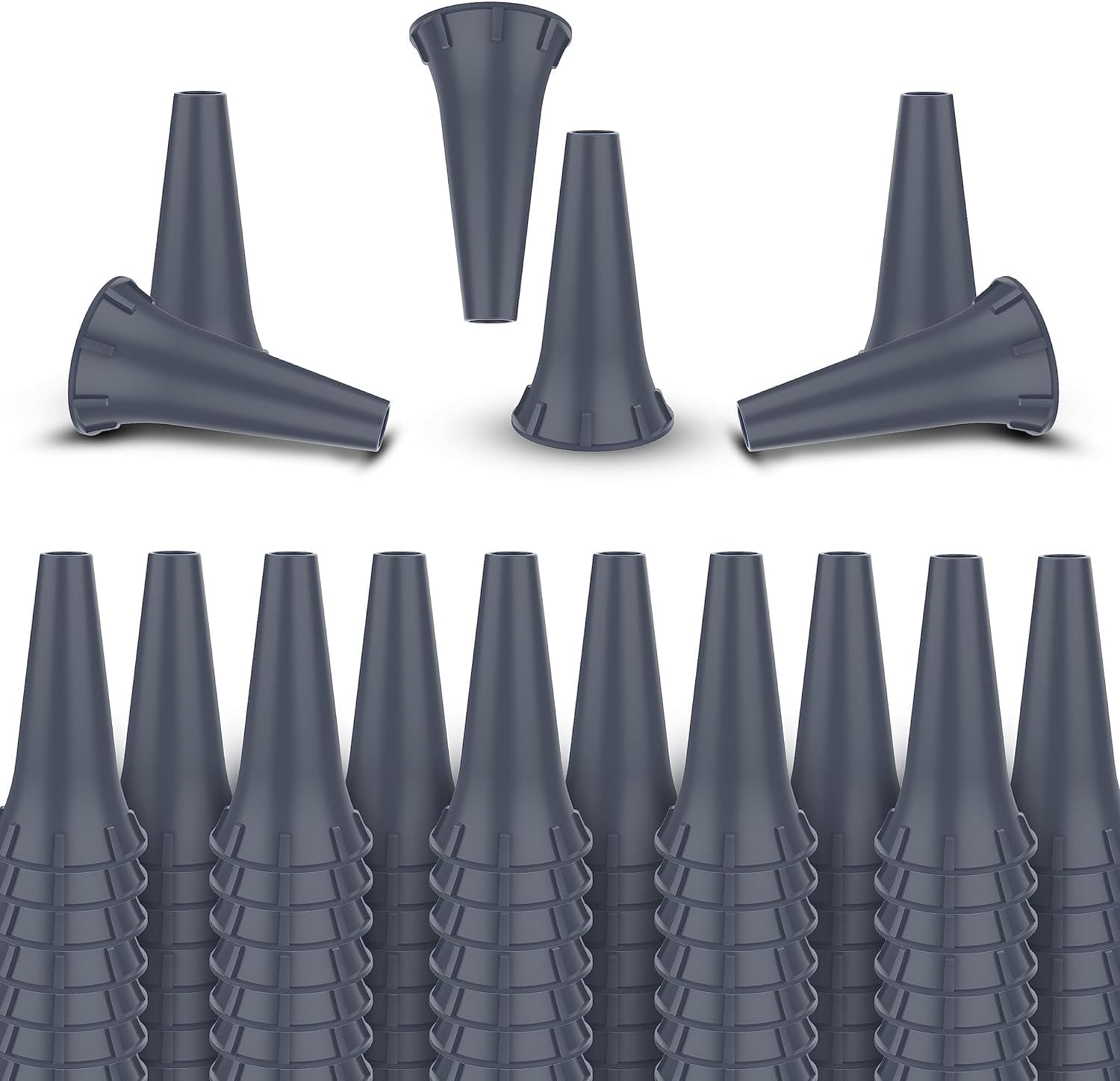 Otoscope Tips for K.a.w.e, Ries-ter and H.e.i.n.e compatible Otoscopes ear specula Disposable 100 PSC (4 MM ADULT)