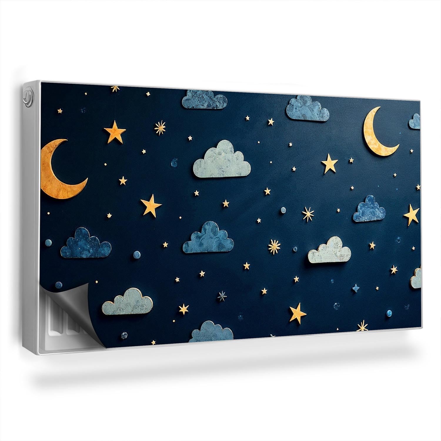 Tapis design pour radiateur ambiance ciel nocturne pour sublimer le salon