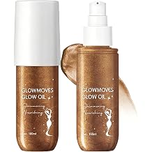 Shimmer Body Oil for Women Nourishing Brightening and Shimmering Body Oil with Gold Shimmer & Vitamin E for the Whole Body - Ideal for Stage