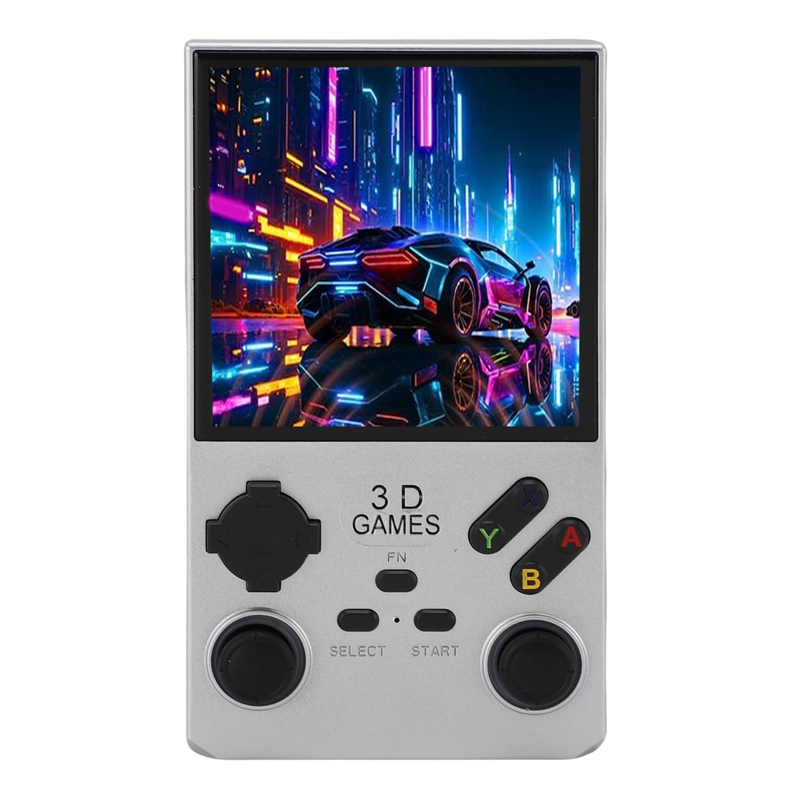 Console di Gioco Portatile retrò da 4" con Spazio di Archiviazione da 256 GB per, Dispositivo di Gioco Portatile per Divertimento Illimitato, Schermo in Vetro Temperato da 4,0 Pollici per