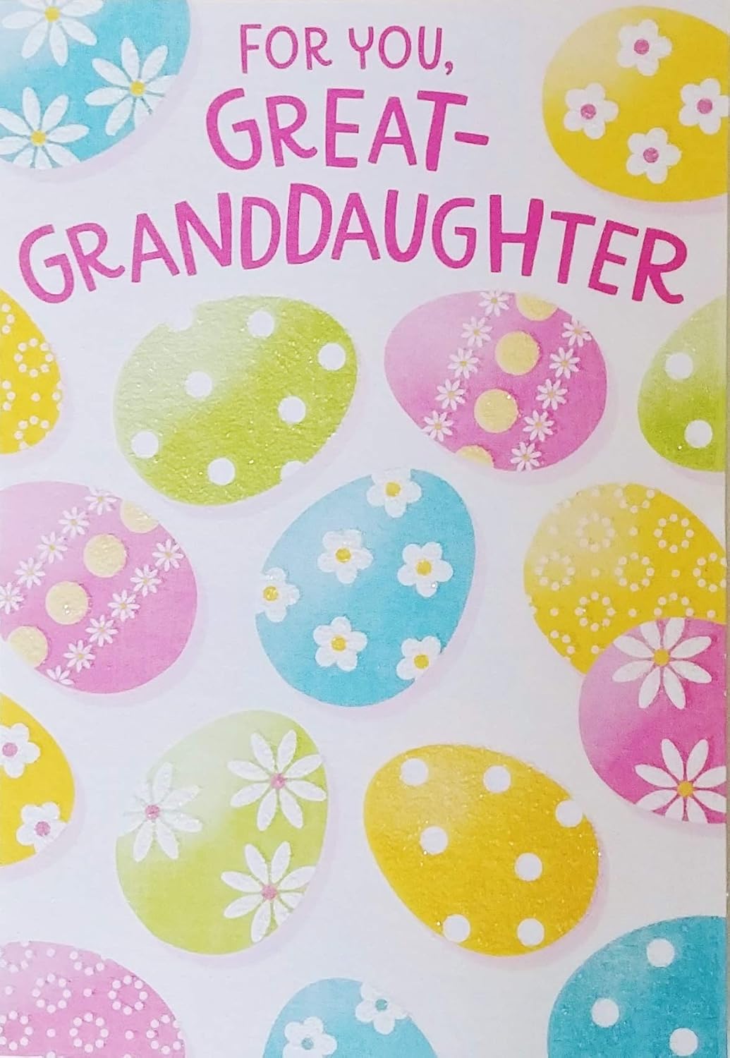 Greeting Card For You Great-Granddaughter Happy Easter Lots of Loving Wishes