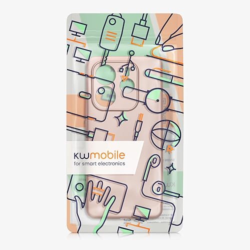 Vista 375 de kwmobile Funda compatible con Xiaomi Redmi Note 11 / Note 11S - Funda protectora de silicona TPU suave y delgada - Azul Báltico Azul (Baltic Blue)