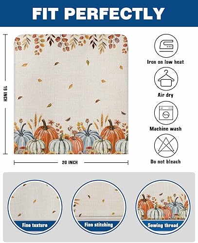 Vista 78 de Fundas para sillas navideñas de muñeco de nieve negro, 4 piezas, fundas traseras de comedor, fundas para árbol de Navidad, protectores extraíbles