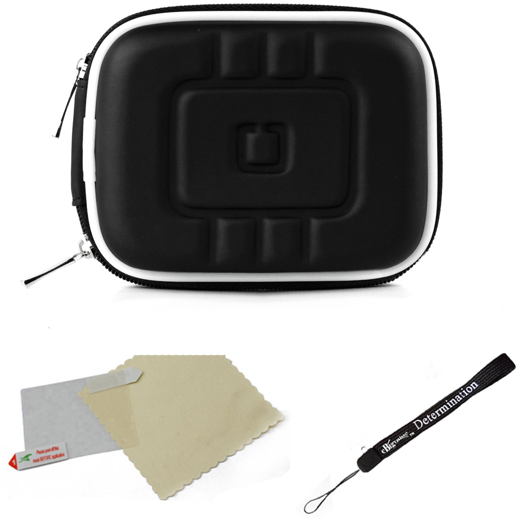 Amazon.com : Black EVA Durable Slim Protective Storage Cover Cube