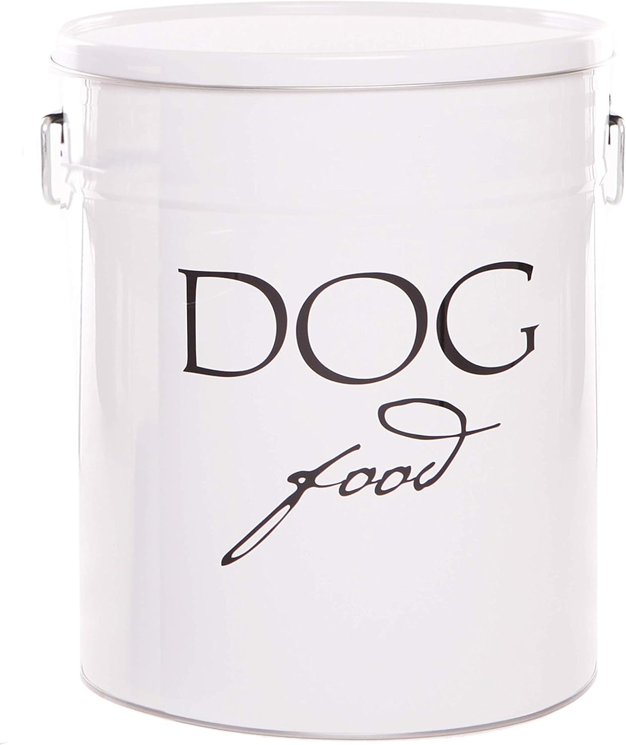 Pet Supplies Harry Barker Dog Food Storage White 22 lb Pet Food