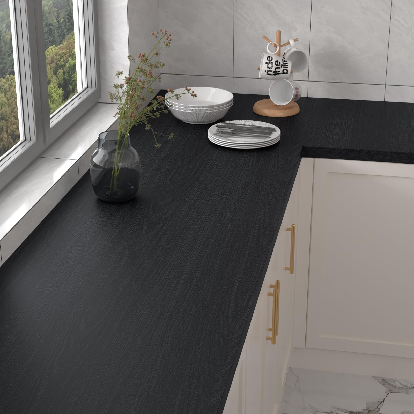 Papier Peint Bois Gris Papier Adhesif Pour Meuble Bois Papier Peint