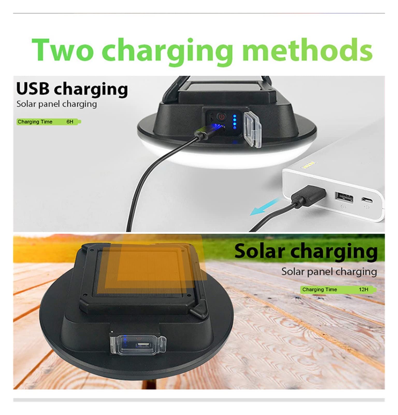 Zewnętrzna lampa solarna, 30000mAh zasilany energią słoneczną latarnia kempingowa akumulatorowa latarka LED latarnia namiotowa gadżety kempingowe awaryjna lampa ręczna z USB