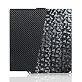 PEO PET Build Plate Centauri Carbon 260x271mm, Flexible Smooth PEO PET Spring Steel Sheet Bed Plate for Elegoo Centauri Carbon Parts