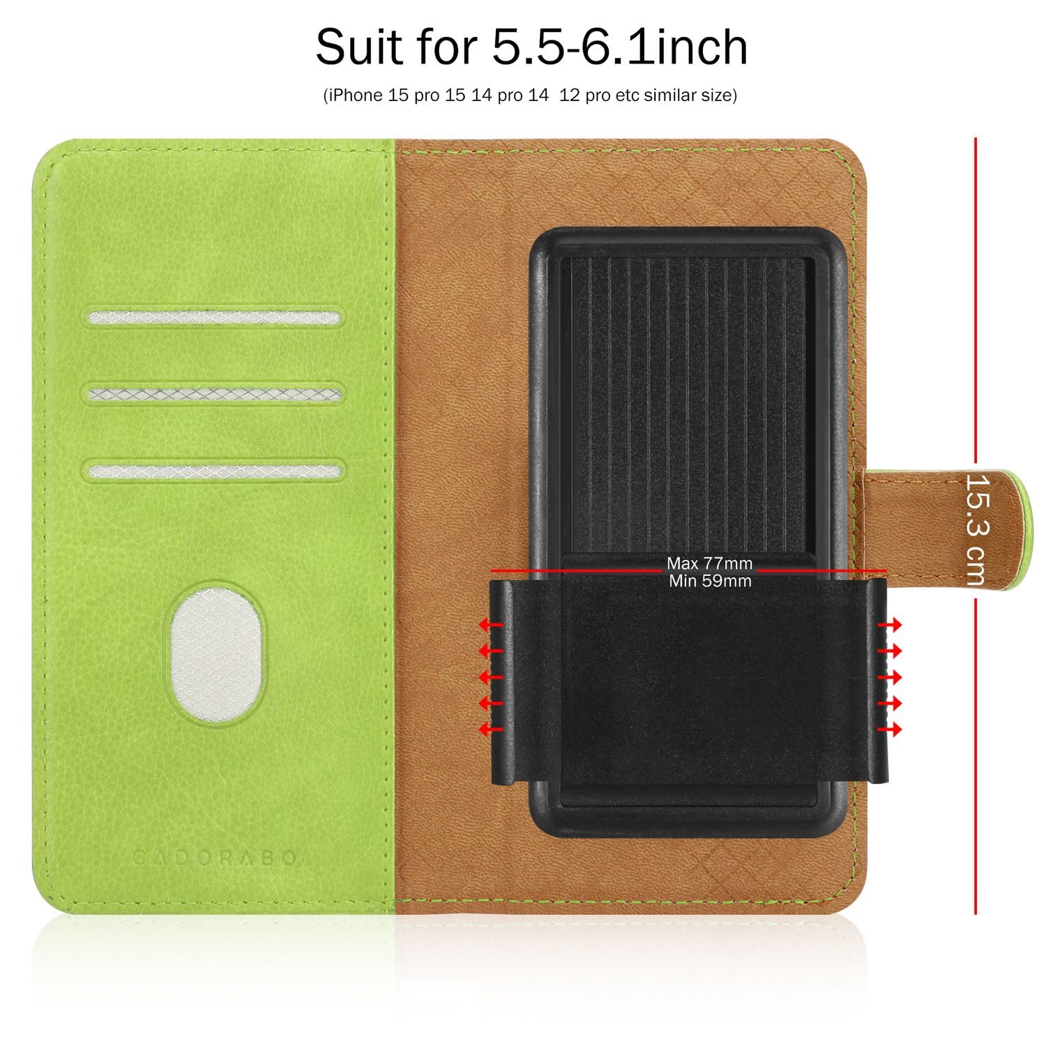Cadorabo flip case kompatybilny z Samsung Galaxy J3 2015 etui na telefon komórkowy z kieszenią na kartę, 360 stopni ochronne etui z klapką -PU skórzane etui składane ŻÓŁTY