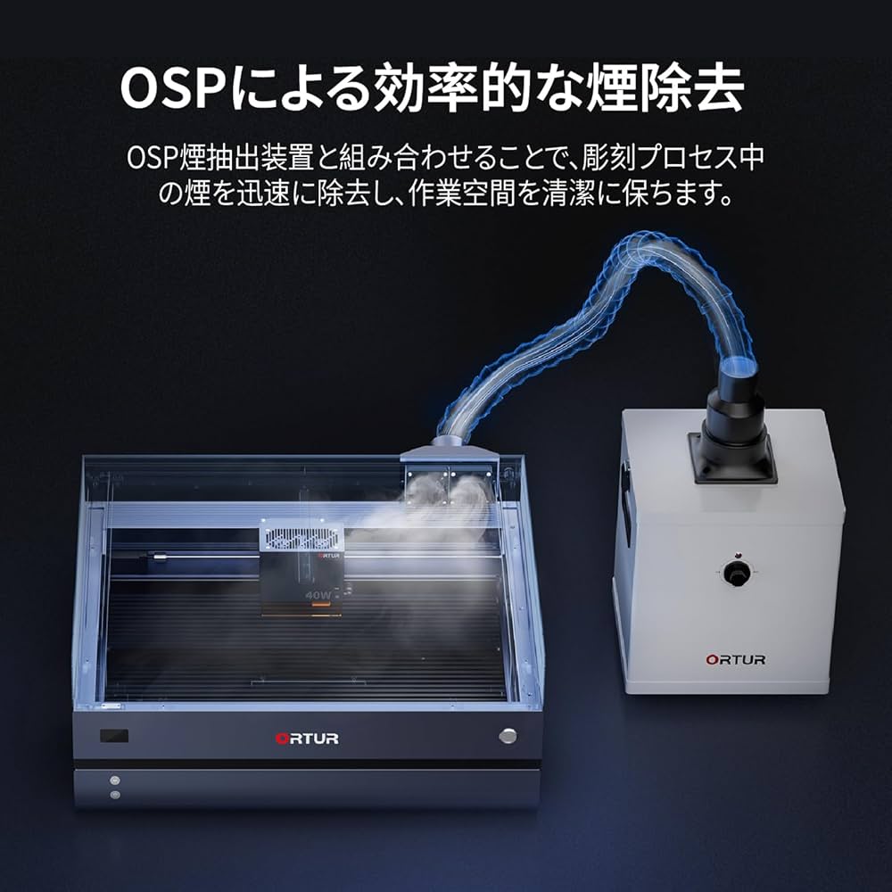 Amazon | Ortur H20 10W/20W/40W/1064 2W レーザー彫刻機 密閉型