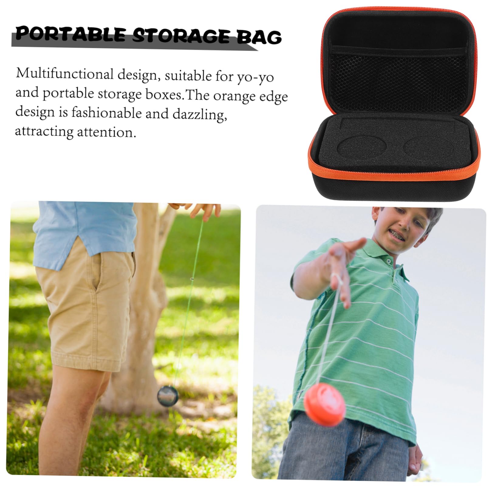HEMOTON 3 Pezzi Borsa Yo-Yo Custodia Per Palline Yoyo Borsa Per Trasporto Yo-Yo Custodia Per Palline Yo-Yo Custodia Per Palline Yo-Yo Supporto Per Palline Yoyo Custodia Yoyo Custodia Per