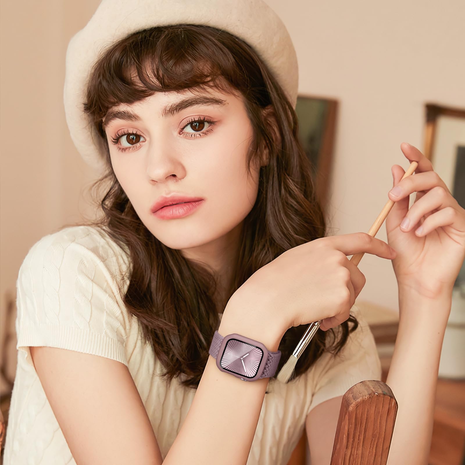 Amazon.co.jp: コンパチブル Apple Watch バンド ナイロン 編み込み 