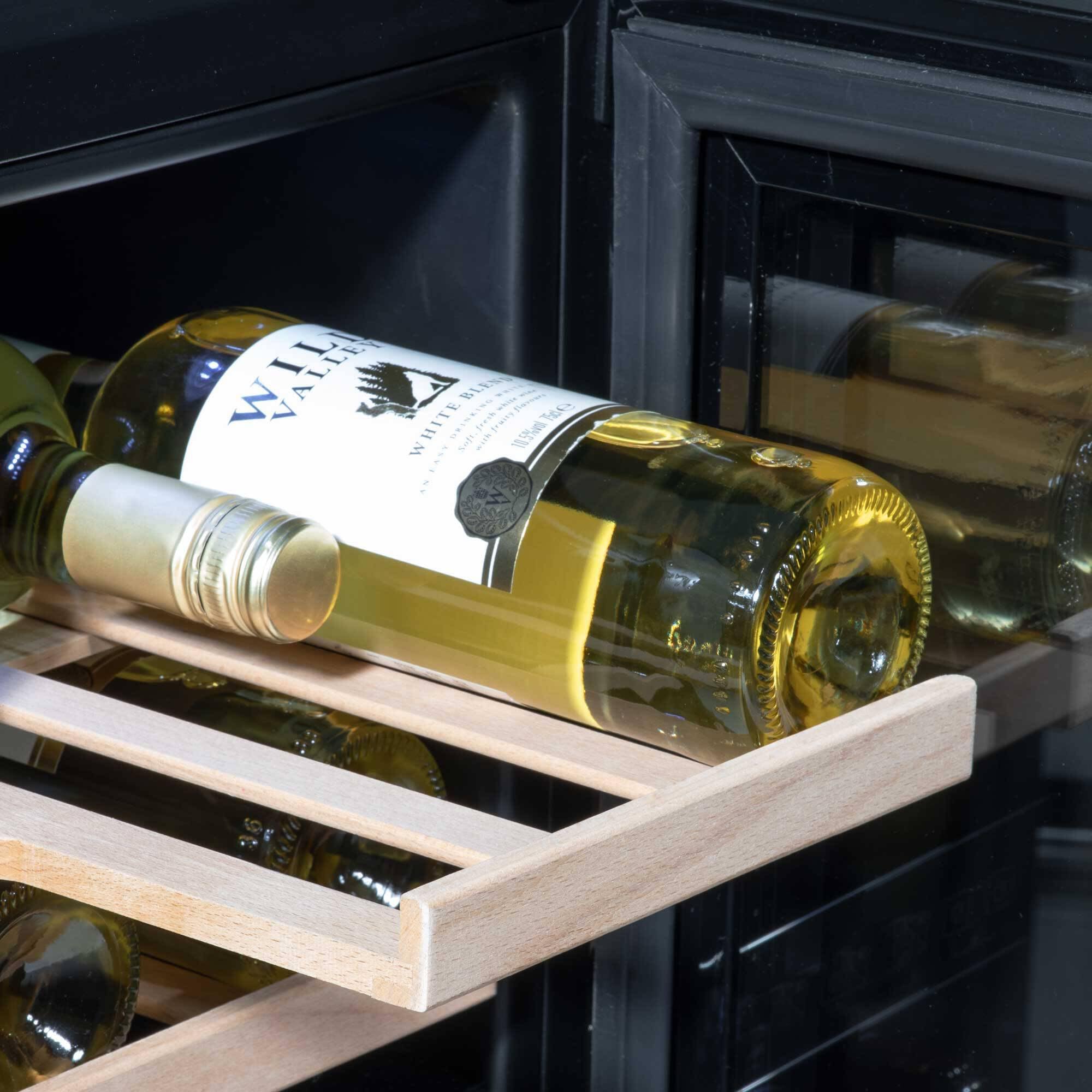 Baridi 20 Bottle Slim 30cm Built-In Wine Cooler with Digital Touchscreen Controls - DH203 — view 4