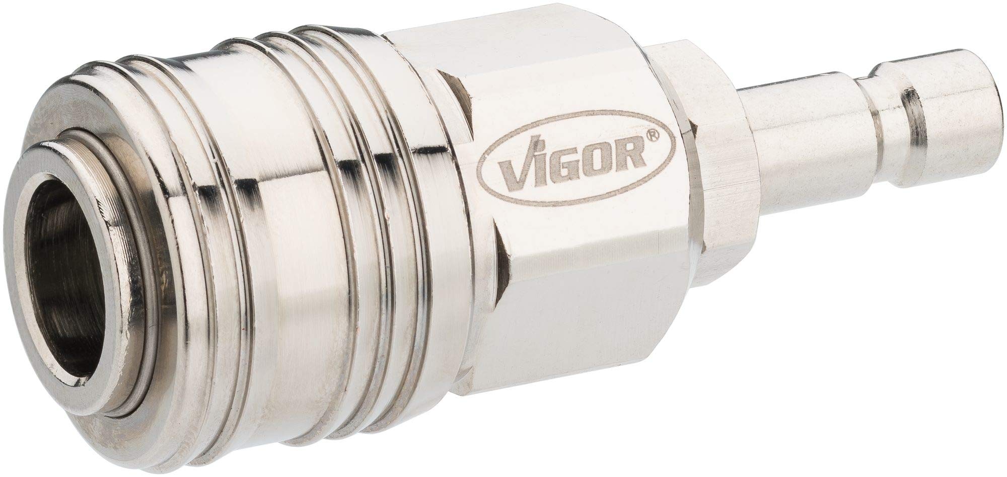 Raccord Vigor V5660 de 7,2 mm avec raccordement précis de 4,4 mm