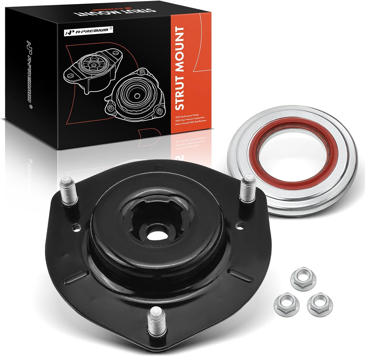 A-Premium Front Suspension Strut Mount Compatible with Toyota Camry Solara Venza Highlander Avalon Lexus RX350 RX450h ES350