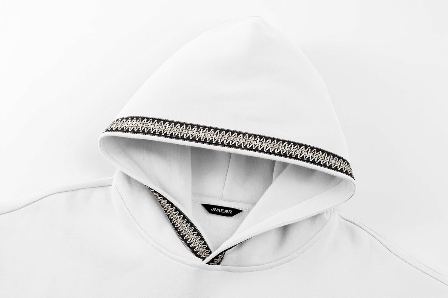 JMIERR Mens Hoodies Pullover Casual Cotton Fleece Hooded Sweatshirts Long Sleeve Shirts - Image 8