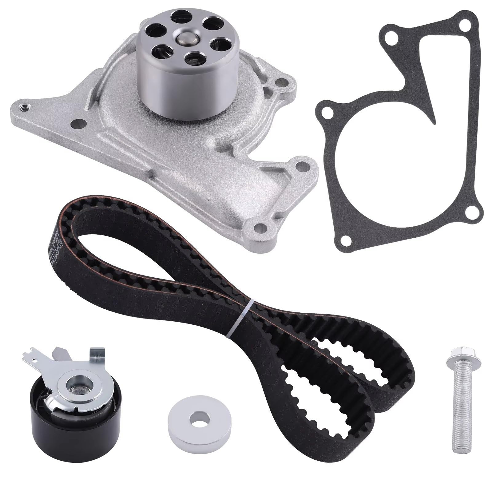 Correa de distribución para Nissan NV200 2013-2025, Pulsar 2014-2025, Qashqai 2015-2025. Kit de Bomba de Agua y Correa de distribución 6079930497.