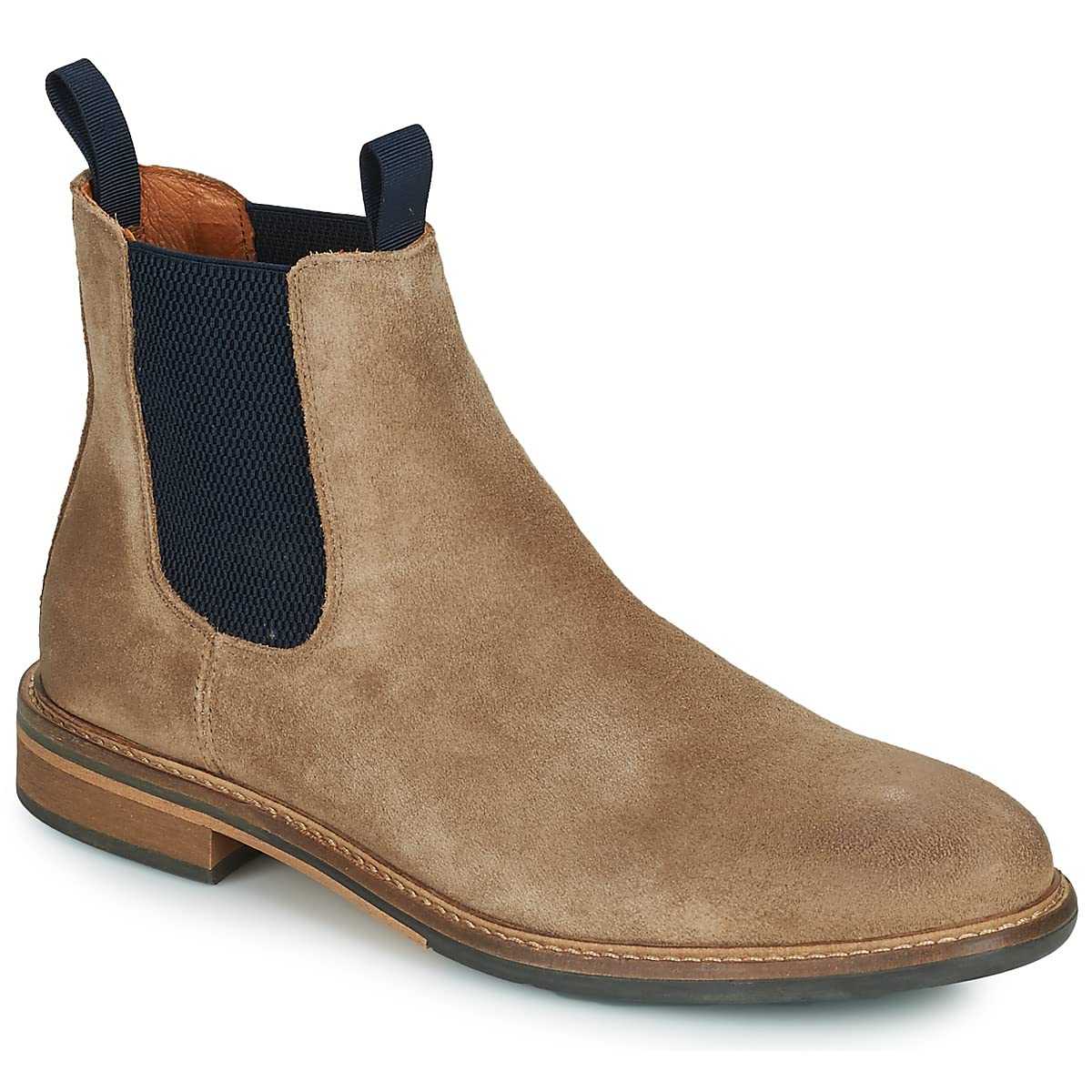 Schmoove Pilot-Chelsea Ankle Boots/Boots Men Beige/Blue Mid Boots Shoes