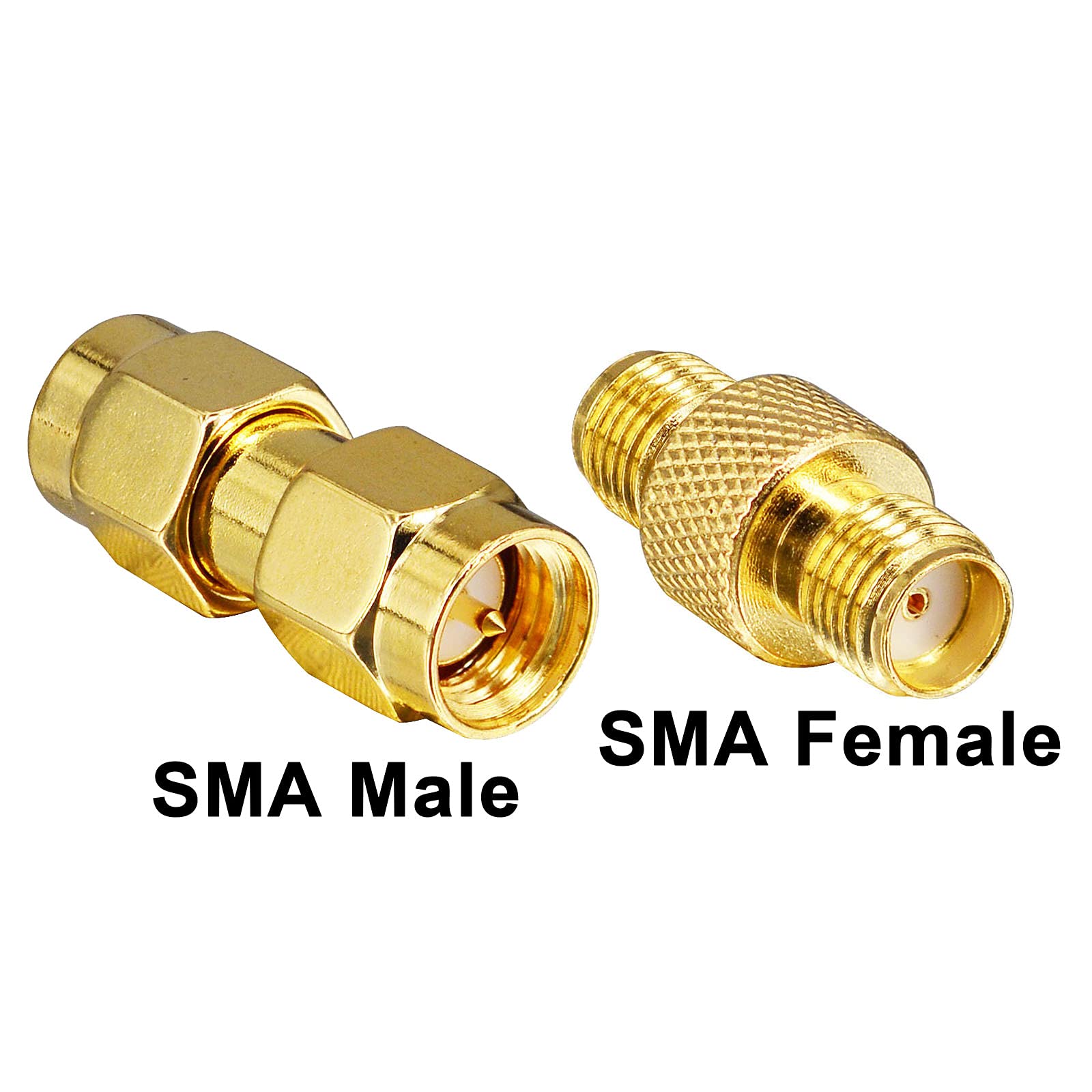 Connecteur SMA Femelle à Sertir Pour Câble Coaxial 5.4mm à 6.1mm