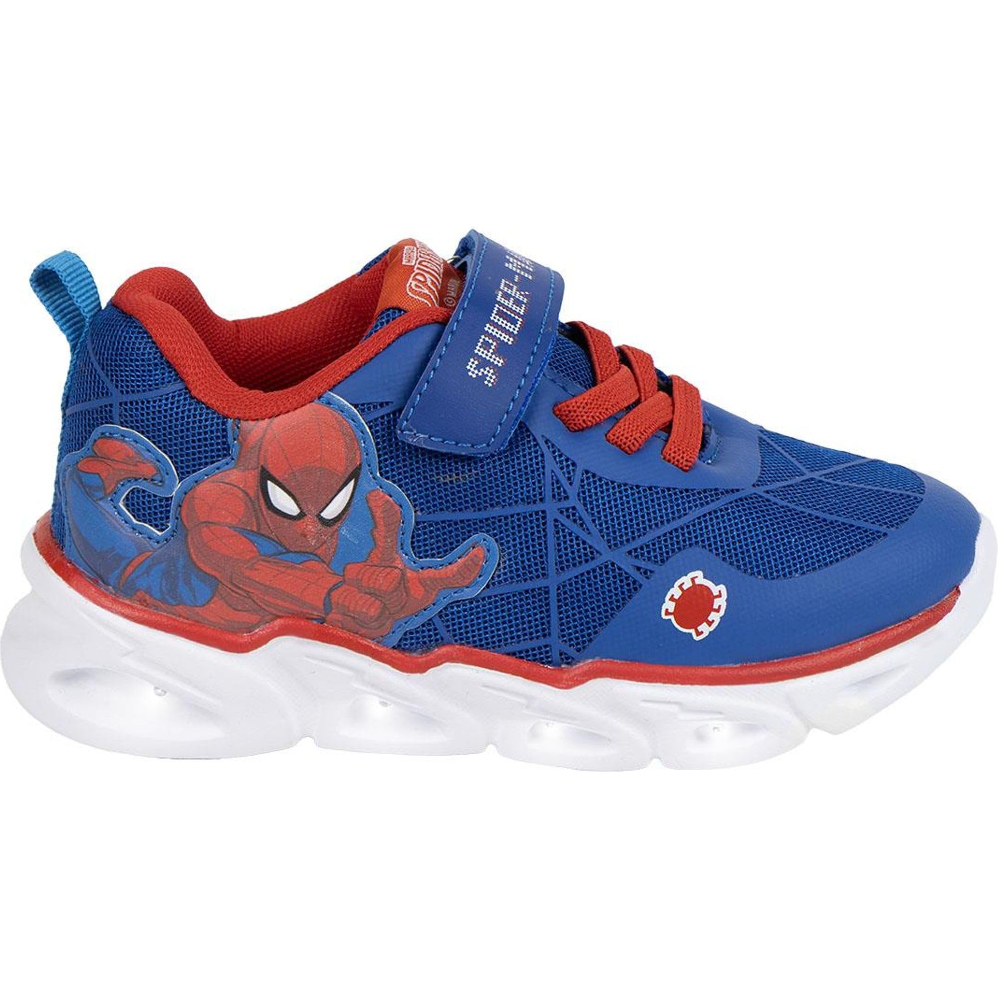 CERDÁ LIFE'S LITTLE MOMENTS Kids LED Light Sole EVA-Sports Lights Spiderman, Dark Blue, 31 EU