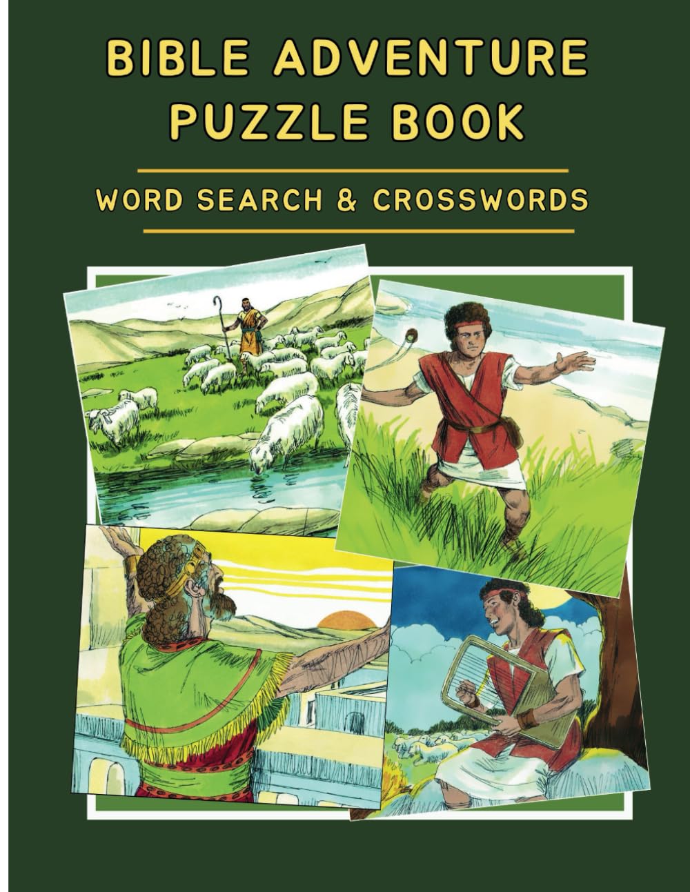 Bible Adventure Puzzle Book - Word Search & Crosswords