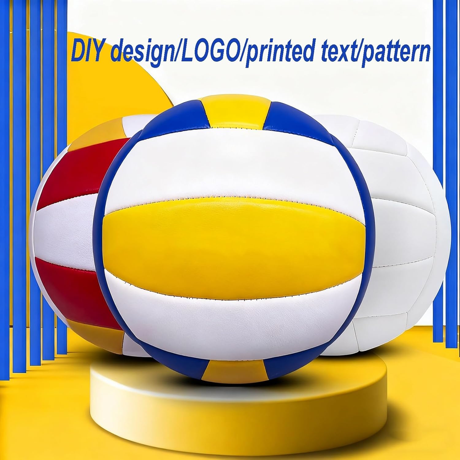 Customized Volleyball, Water Proof Volley Ball for Adults & Teens, Custom Name Photo Text Volleyball for Gifts/Training/Games, Boy Girl Coach Beginner Gifts