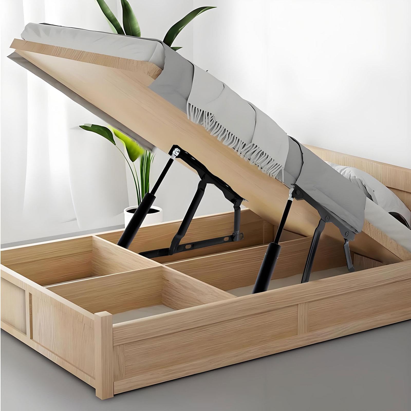 F Fityle Mecanismo Elevador de Cama para Cajas de Colchón, Muebles de Bricolaje, Soporte Multiusos Suave para Uso Doméstico, Ahorra Espacio, Varilla Neumática