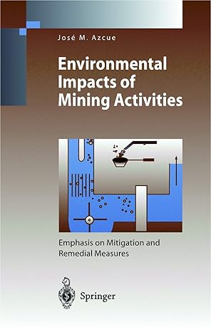 Environmental Impacts of Mining Activities: Emphasis on Mitigation and Remedial Measures