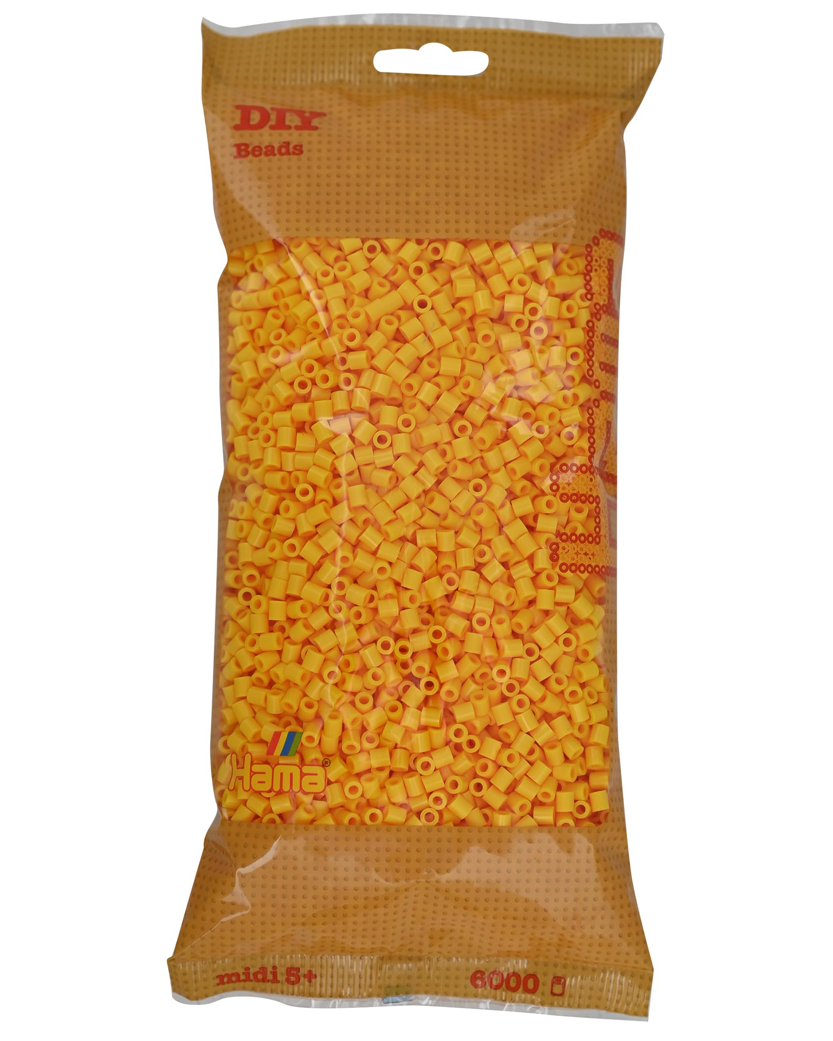 Hama Fuse Beads (6000-Piece, Yellow) — image 1