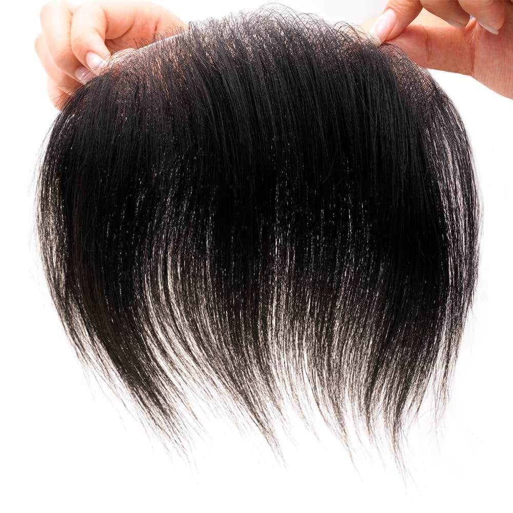 Front Line Hair Patch Frontal Hairpiece Human Hair For Men Natural Hair Color Toppers Replacement Toupee-image-42
