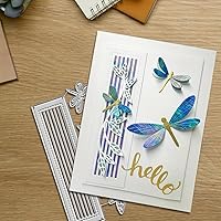 Vista 9 de Lapoo Troqueles de Corte de Metal con Fondos 3D para Scrapbooking, Nuevos Troqueles de Corte DIY para Hacer Tarjetas de Álbum, Decoración