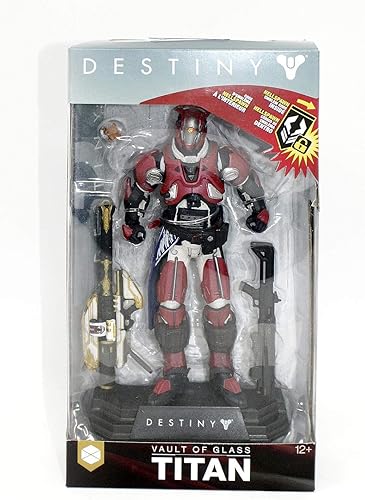 Miniatura 2 de McFarlane Toys Destiny Vault of Glass Titan Feud - Figura de acción de sombreado incolorante