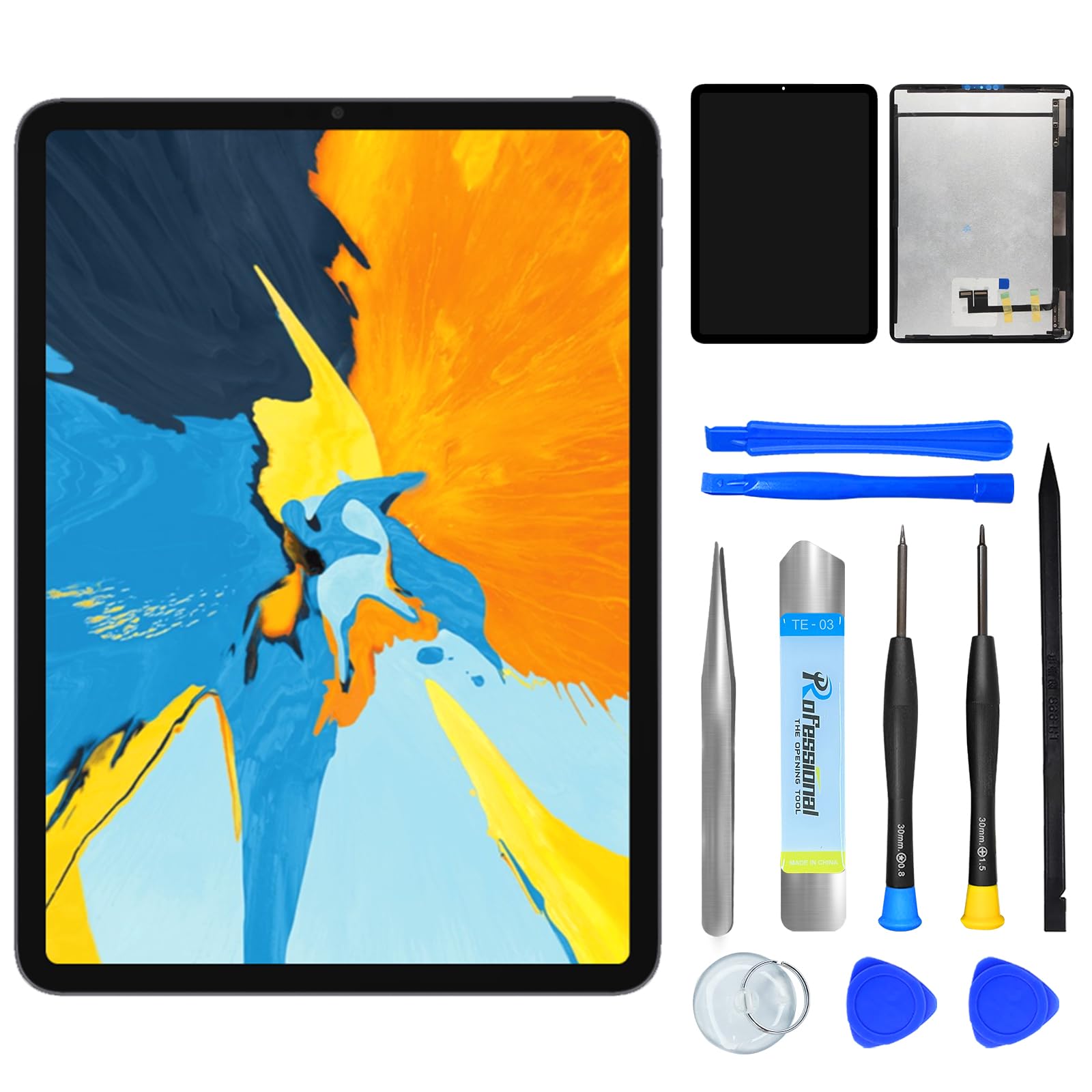 NB+ Screen Replacement For iPad 9th 10.2" (A2602 A2603 A2604 A2605) Generation Touch Screen Digitizer 2021 Pre-Installed Adhesive (Not LCD display) — view 26