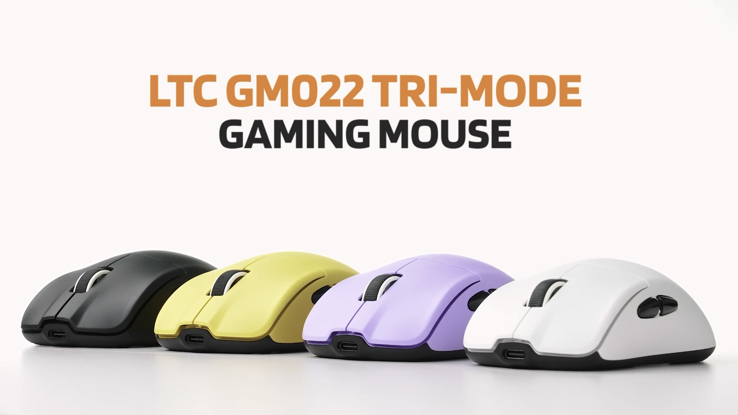 Amazon.com: LTC GM022 Ultralight 3-Mode Wireless Gaming Mouse with RGB  Charging Dock, PAW3395 26K DPI Sensor, 55G Lightweight Ergonomic Bluetooth  Gaming Mouse, 5 Programmable Buttons, 80 Million Click Switch : Video Games