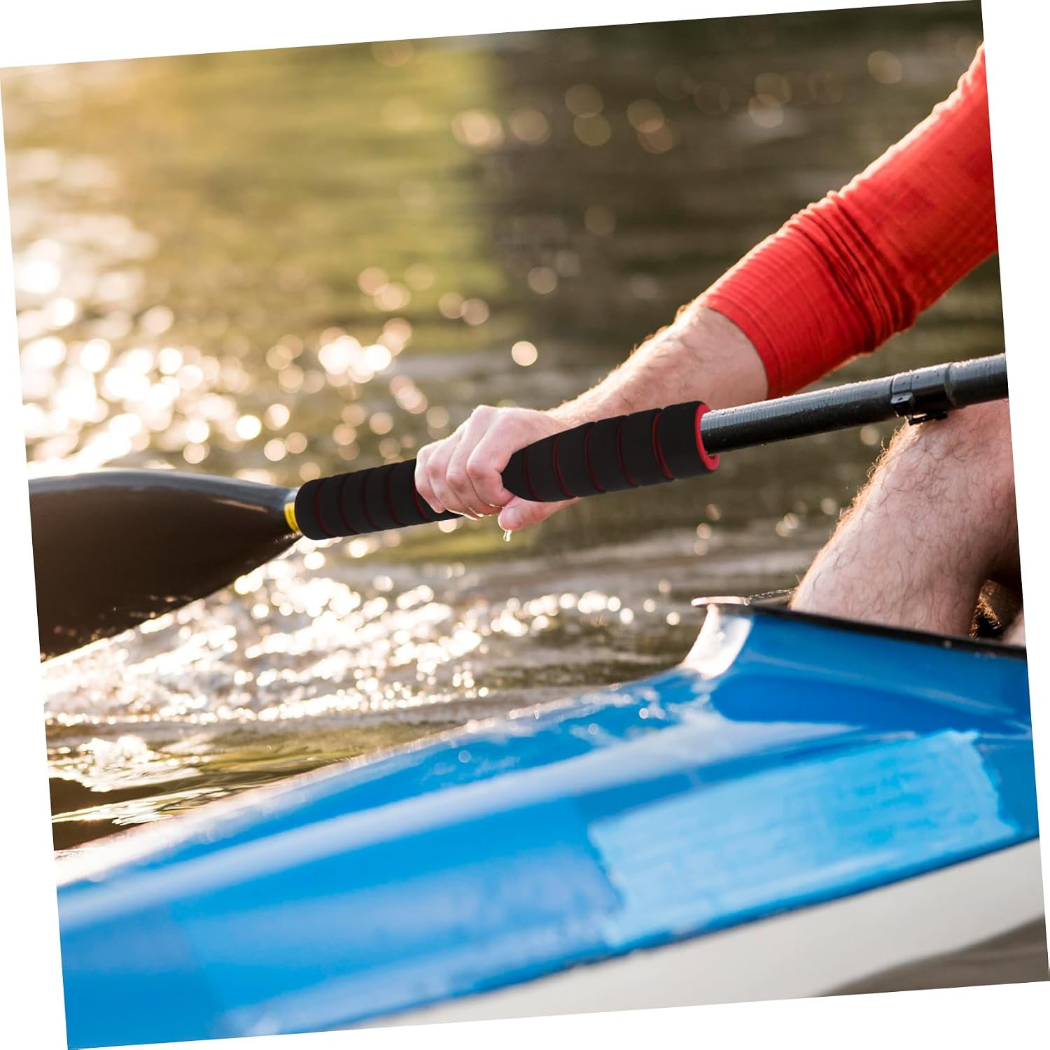 Canoe Sponge Paddle Grips Professional Paddle Protector Sponge Absorbent Kayak Paddle Grips Hand