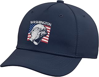 George Washington Facepalm Funny 4th of July Anti-Trump Adjustable Baseball Hat