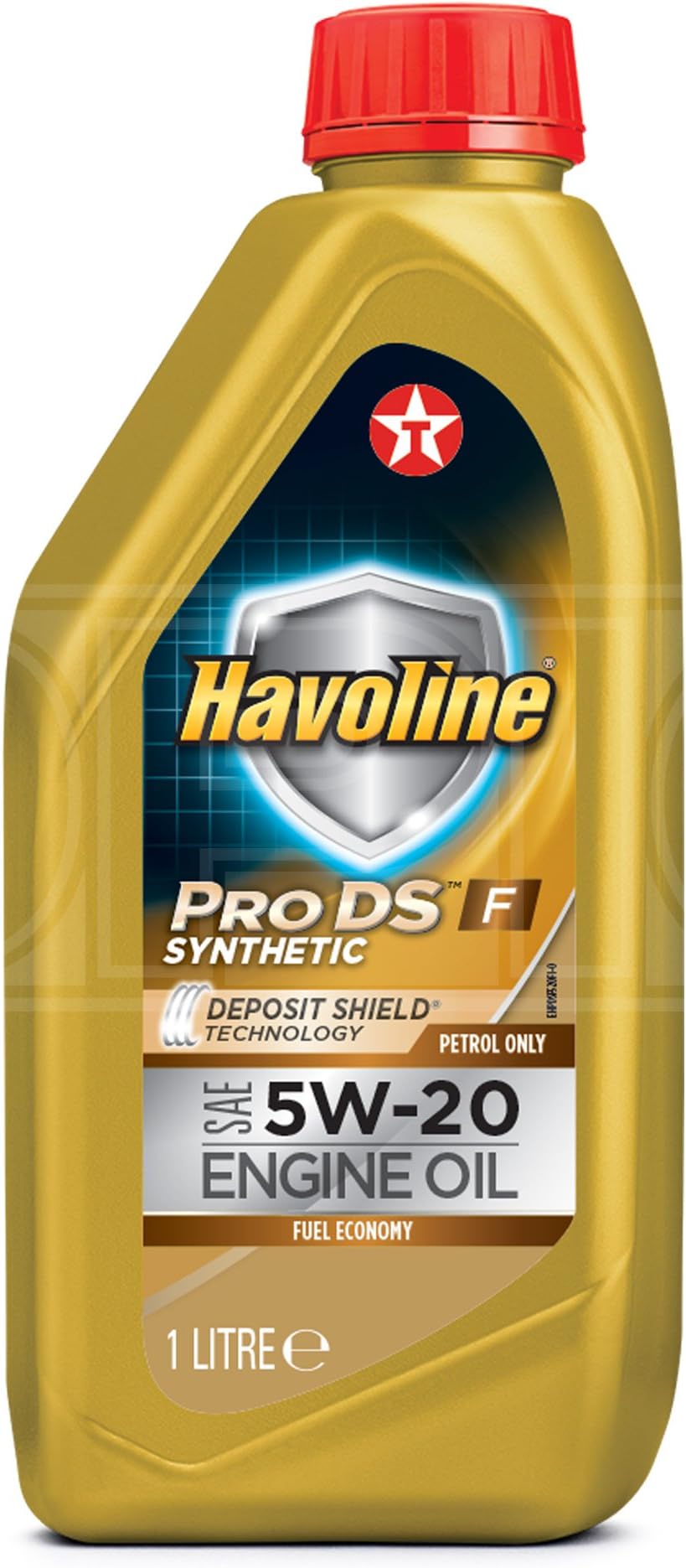 Texaco Havoline ProDS F 5W-20 Fully Synthetic Engine Oil, 1L