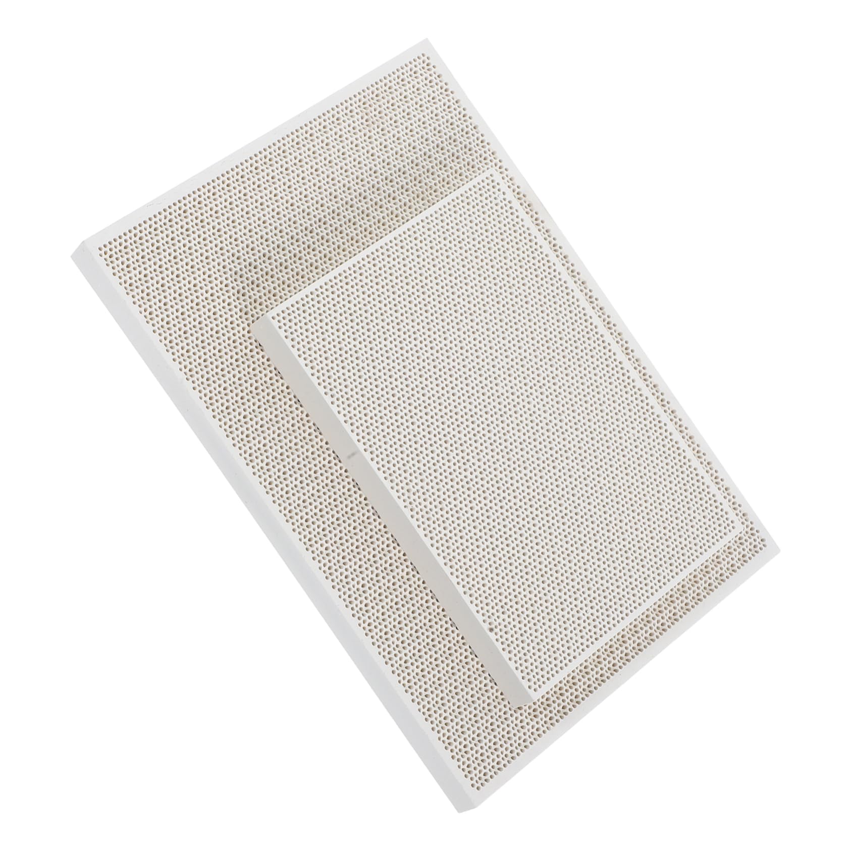 Plaques à souder nid d’abeille en quartz TOPBATHY pour réparation bijoux, kit de 2 pièces