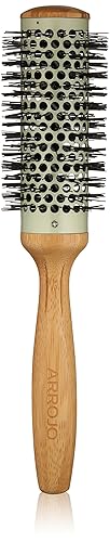 ARROJO Cepillo redondo mediano de cerámica para el cabello, cepillo redondo para secado y peinado, cepillos de cerdas para mujeres y hombres,