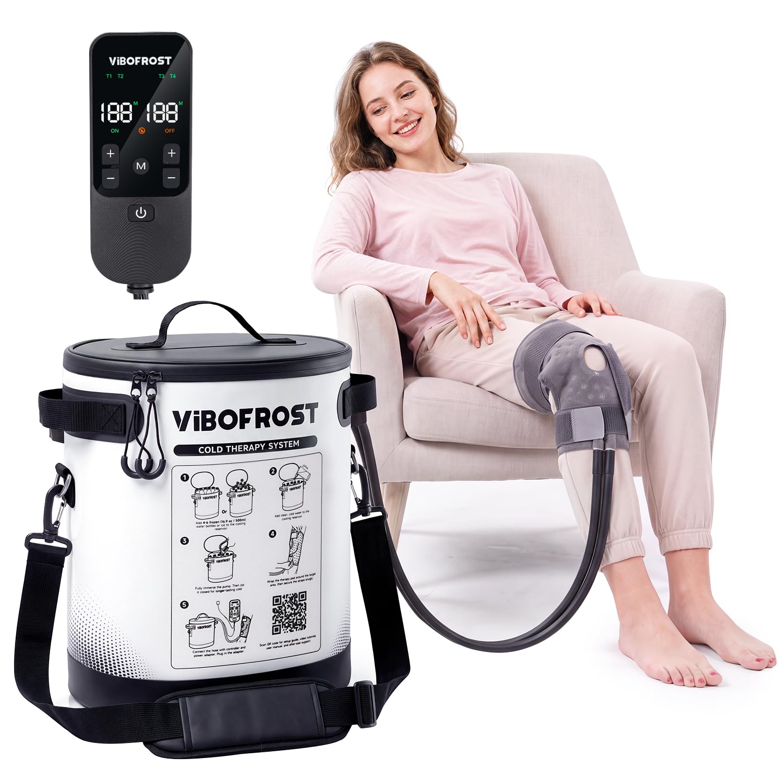 Photo 1 of VIBOFROST Cold Therapy Machine for Knee Pain Relief